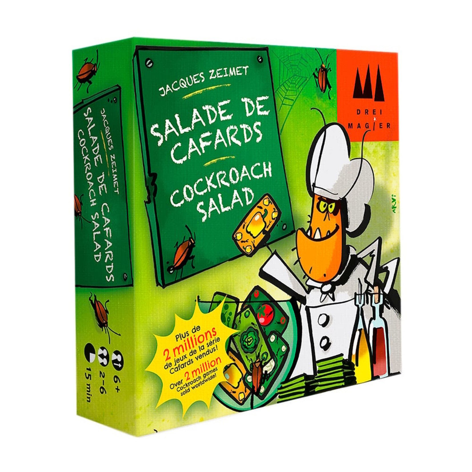 Drei Magier Salade de cafards (Multilingue)