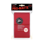 Ultra-Pro Deck Protector sleeves - Pro-Matte - Red (100)