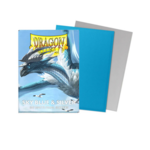 Dragon Shield Dragon Shield - 100 Matte Dual Sleeves - Sky Blue & Silver