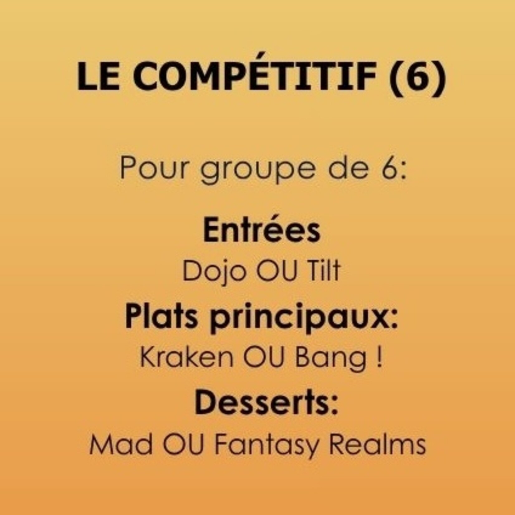 La croisière s'amuse encore... Et encore ! LE COMPÉTITIF - 6 joueurs