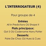 La croisière s'amuse encore... Et encore ! L'INTERROGATEUR - 4 joueurs