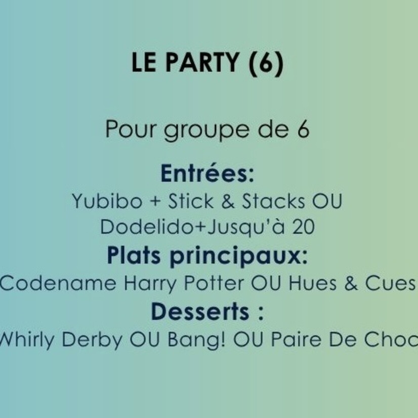 La croisière s'amuse encore... Et encore ! LE PARTY - 6 joueurs