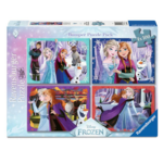Ravensburger PZ4X100 - La reine des neiges