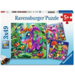 Ravensburger PZ3X49 - Bébé dragon du jardin