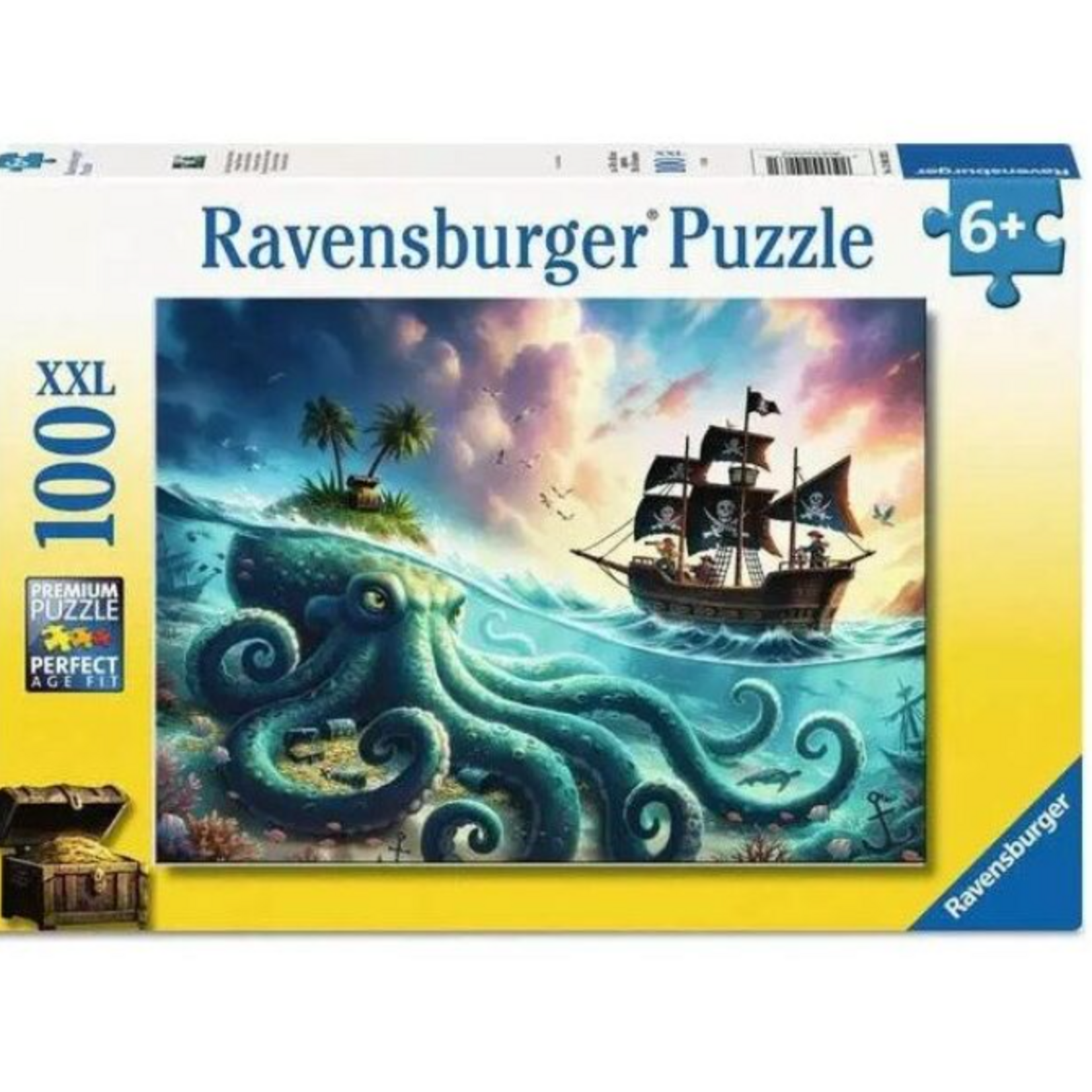Ravensburger PZ100XXL - Trésors de pirates