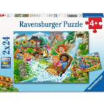 Ravensburger PZ2X24 - Le parc d'amusement