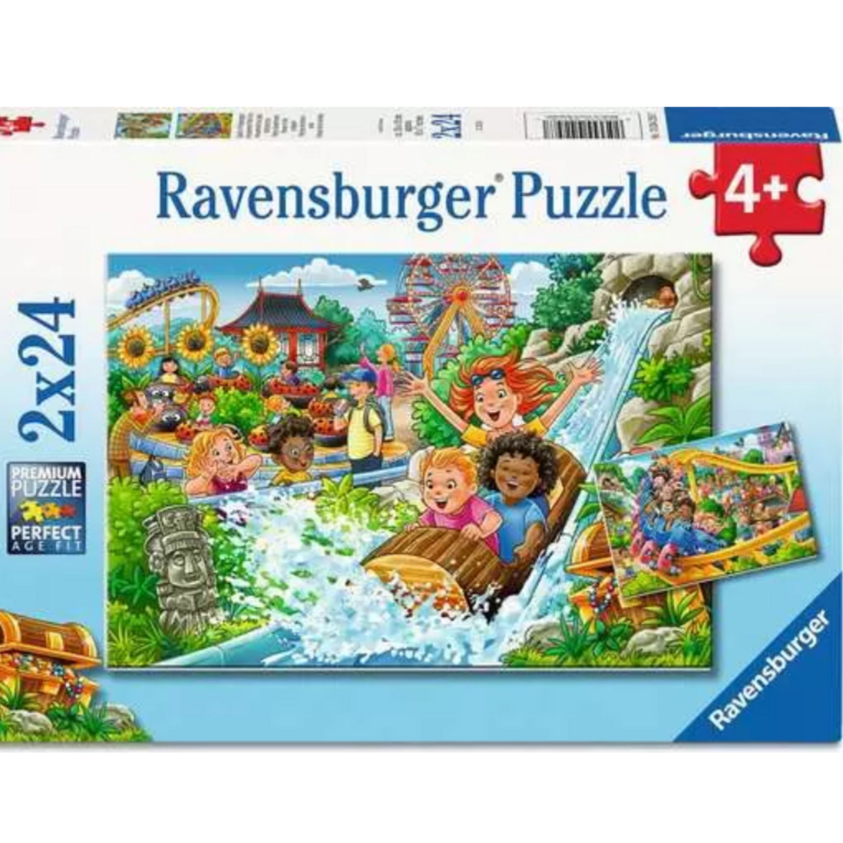 Ravensburger PZ2X24 - Le parc d'amusement