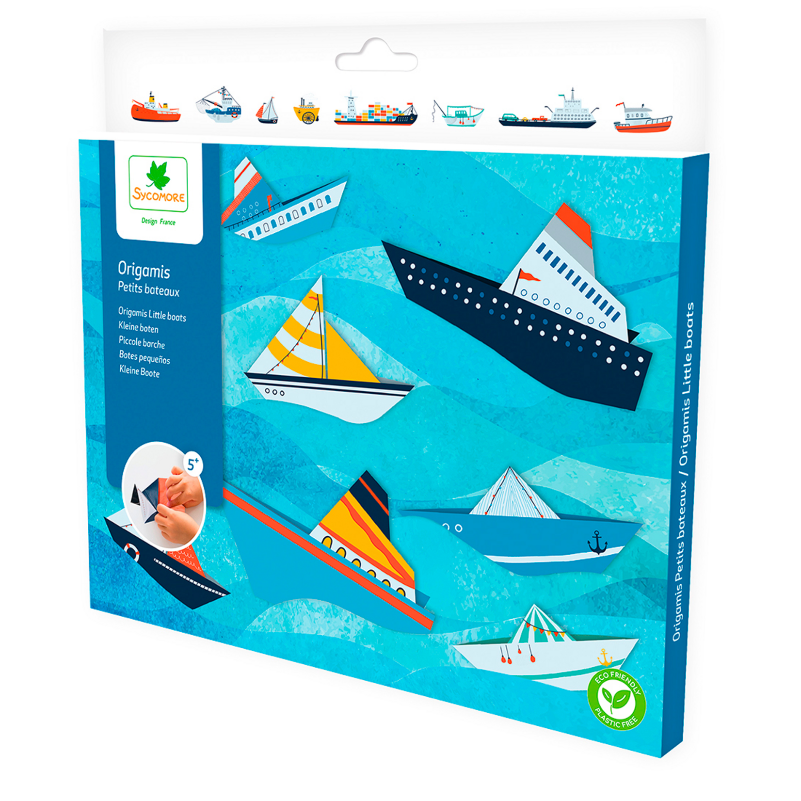 Sycomore Origamis - Petits Bateaux (Vente Finale)