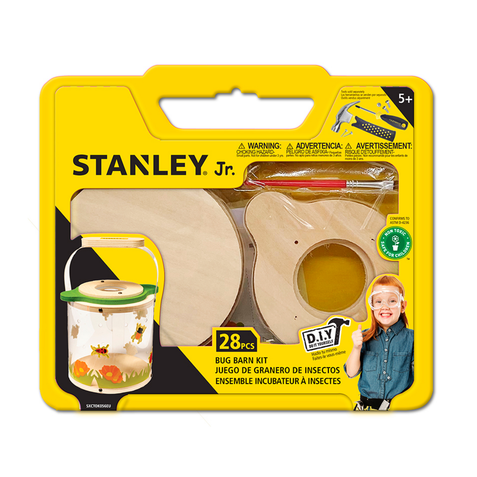 Stanley Jr. Stanley Jr. - Cage à insecte à construire (Multilingue)