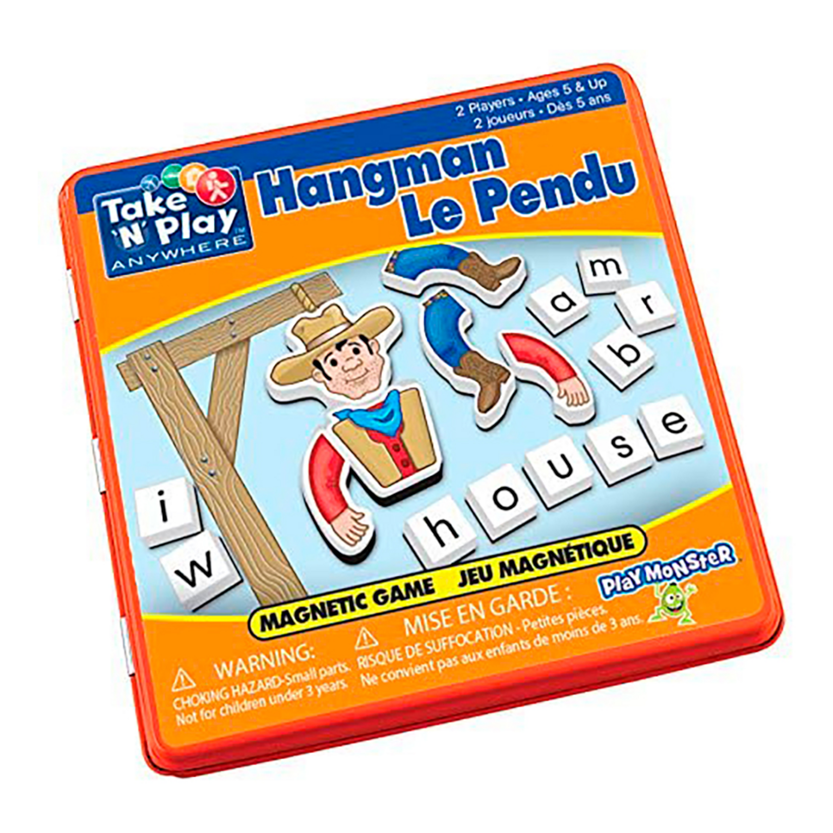 Play Monster Jeu magnétique - Take N Play - Le Pendu (Multlilingue)