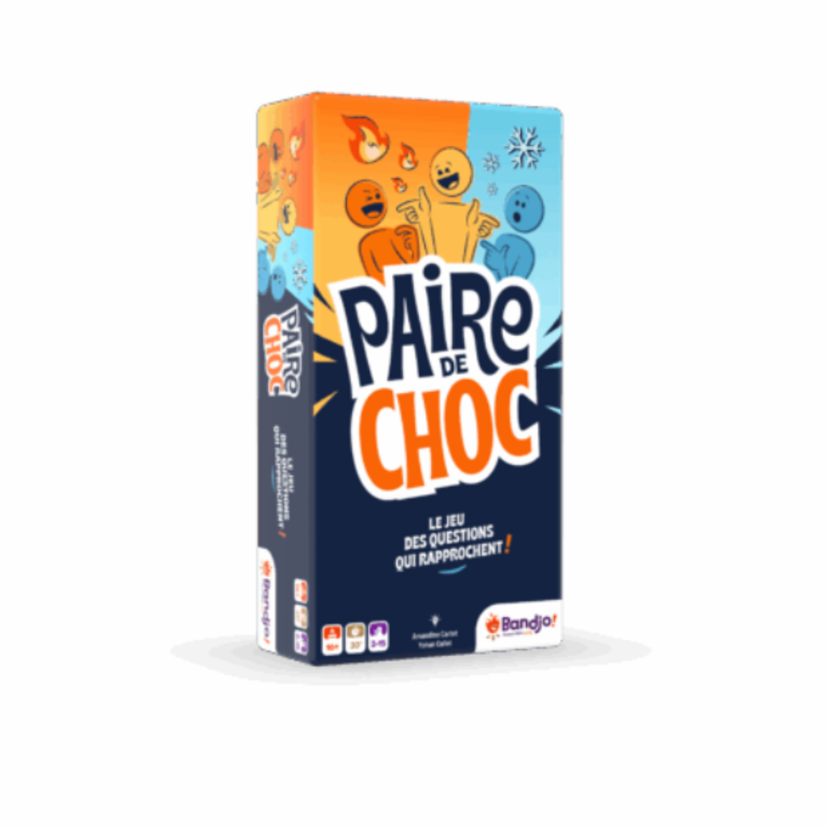 Blue Orange Paire de Choc FR