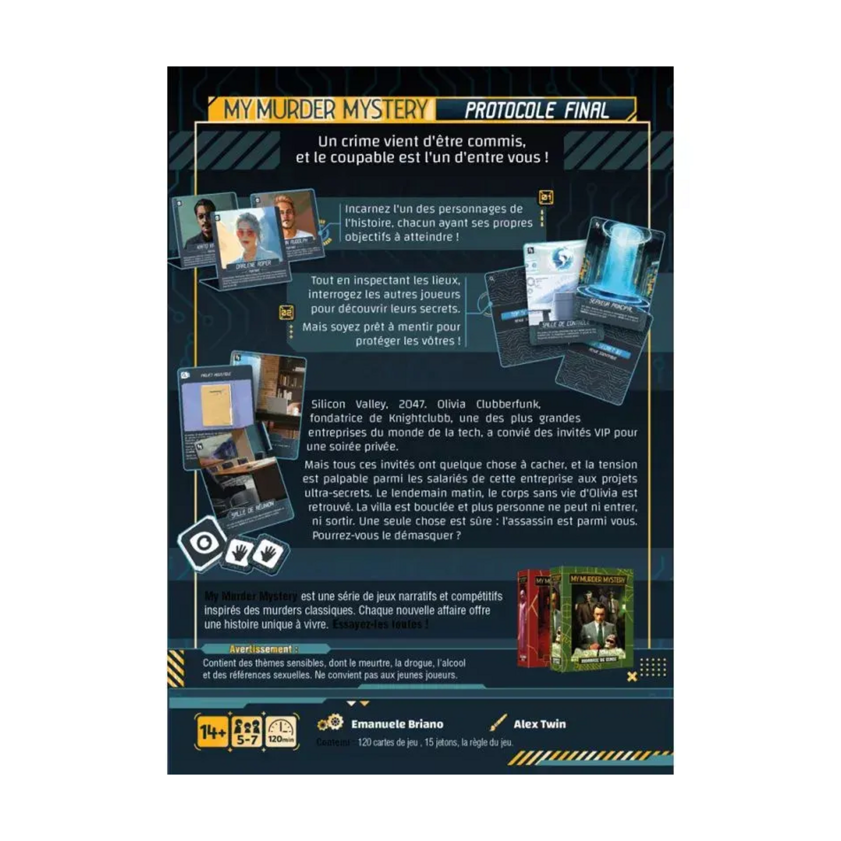 Gigamic My Murder Mystery - Protocole Final FR
