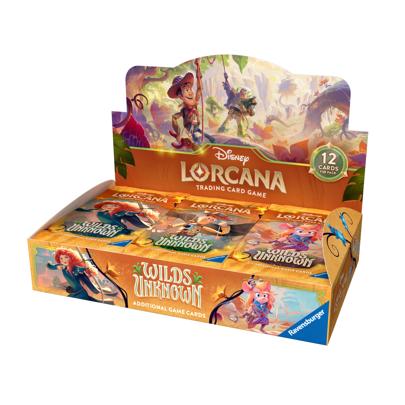 Ravensburger Disney Lorcana - Wilds Unknown - Booster Box (English)