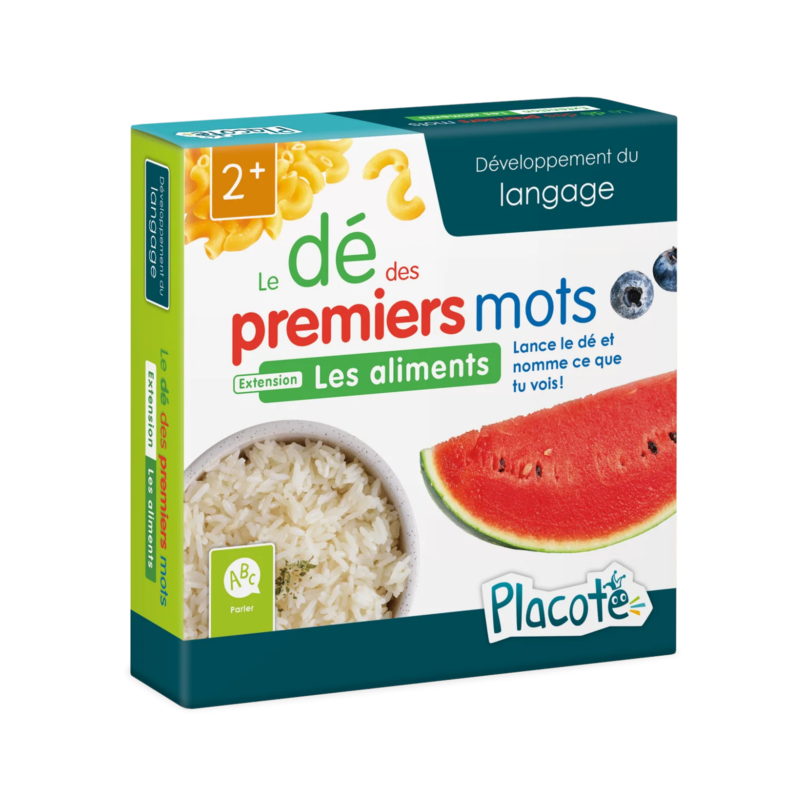 Placote Le dé des premiers mots - Ext - Aliments FR