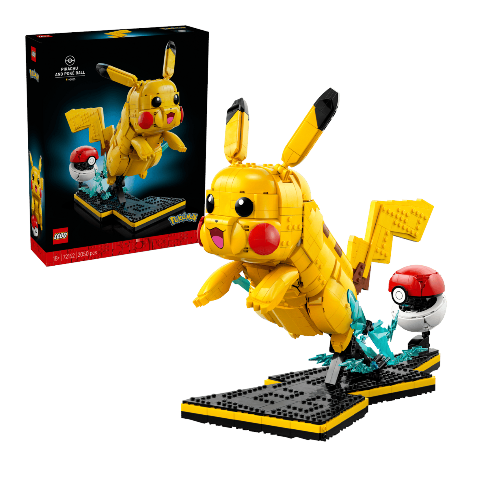 Lego Lego - 72152 - Pokémon - Pikachu (Ramassage seulement)