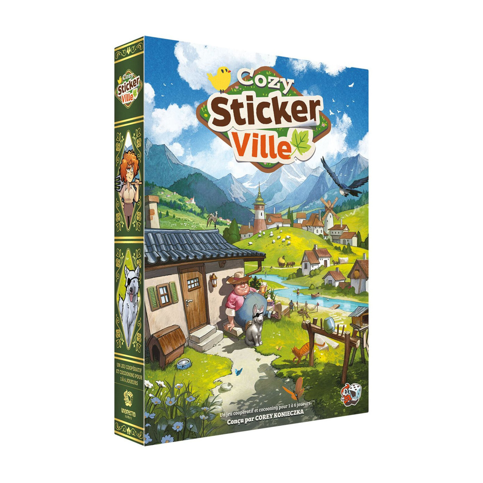 Cozy Sticker Ville FR