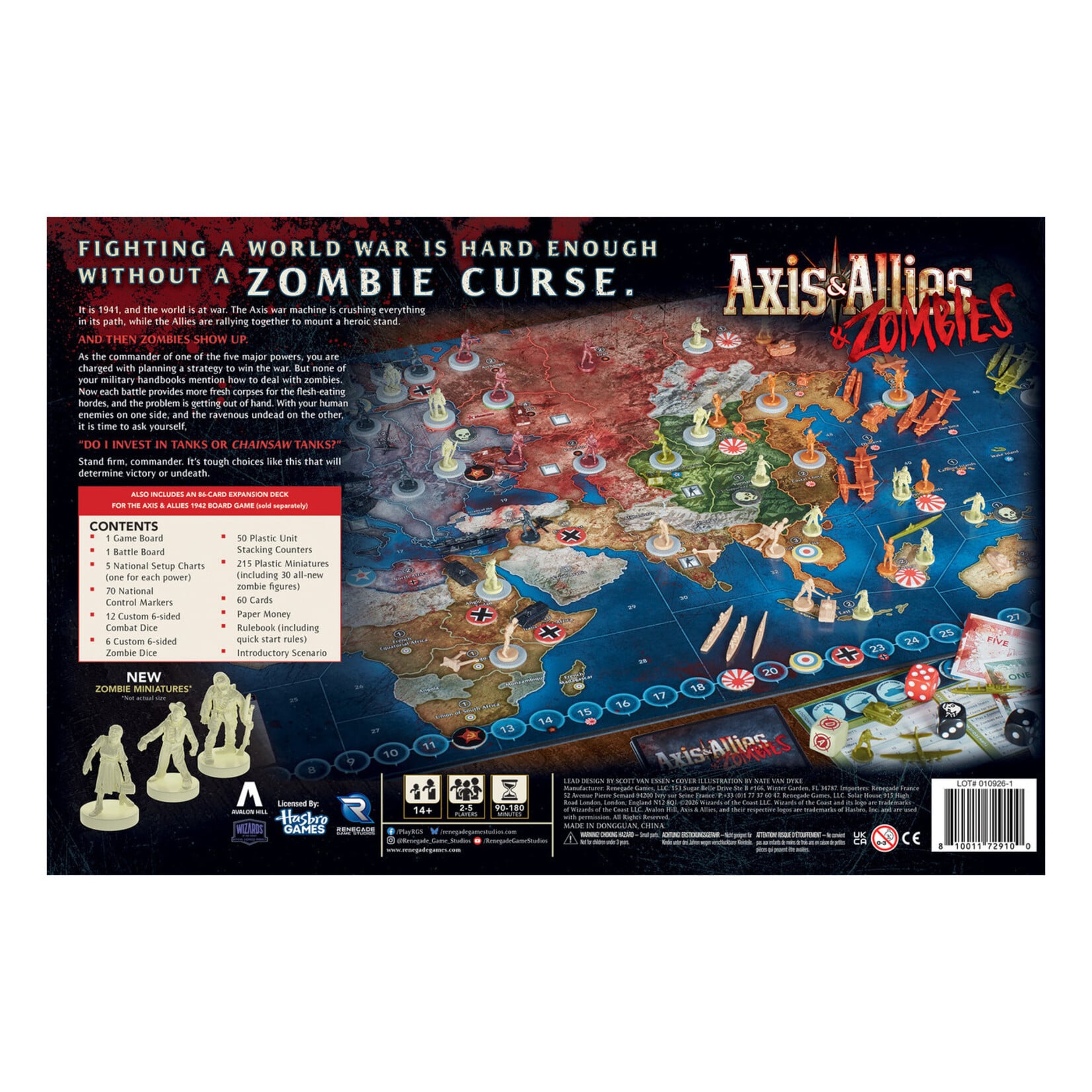 Renegade Games Axis & Allies & Zombies (English)