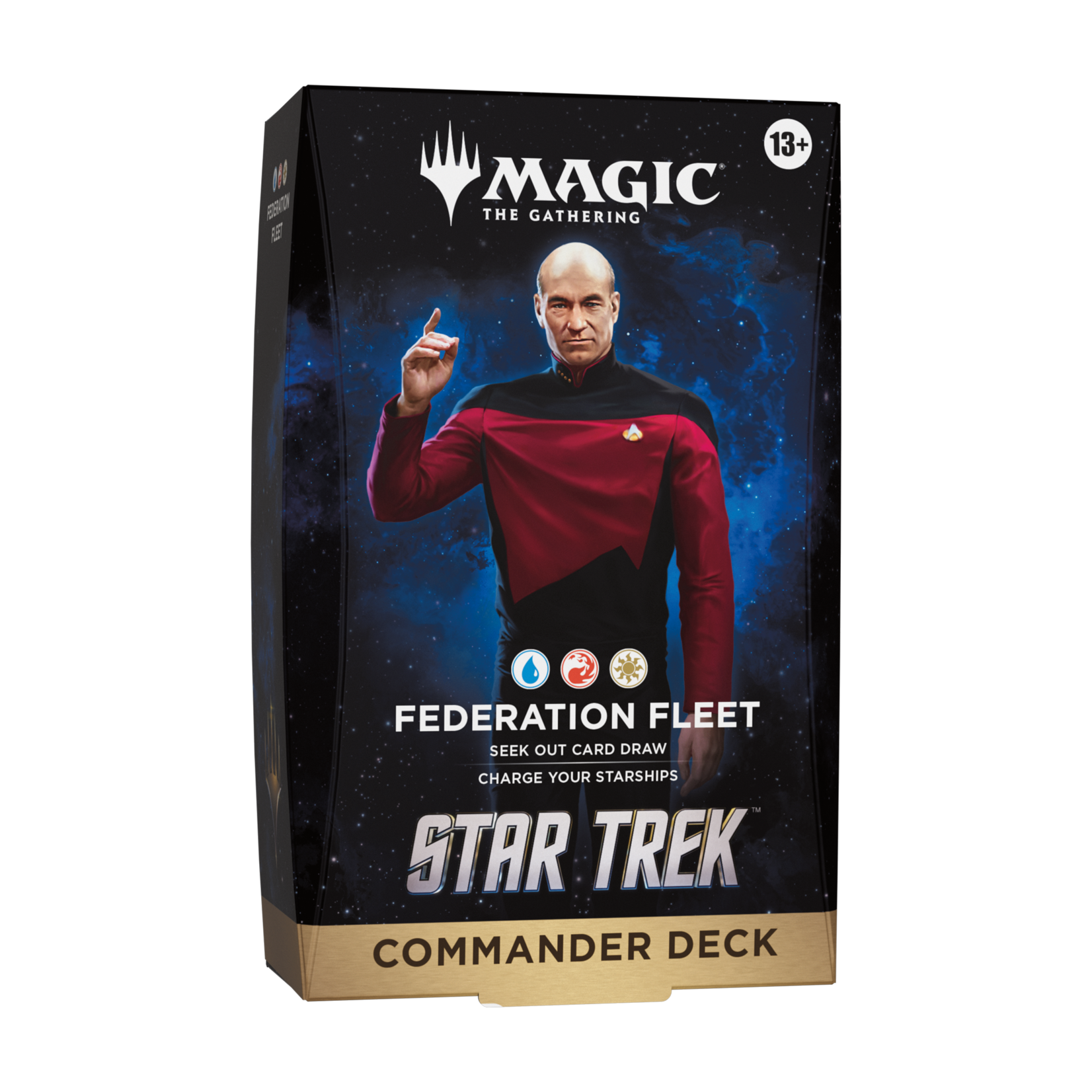 Wizard of the coast PRÉCOMMANDE - Magic the Gathering - Star Trek - Commander Deck - Federation Fleet (English)