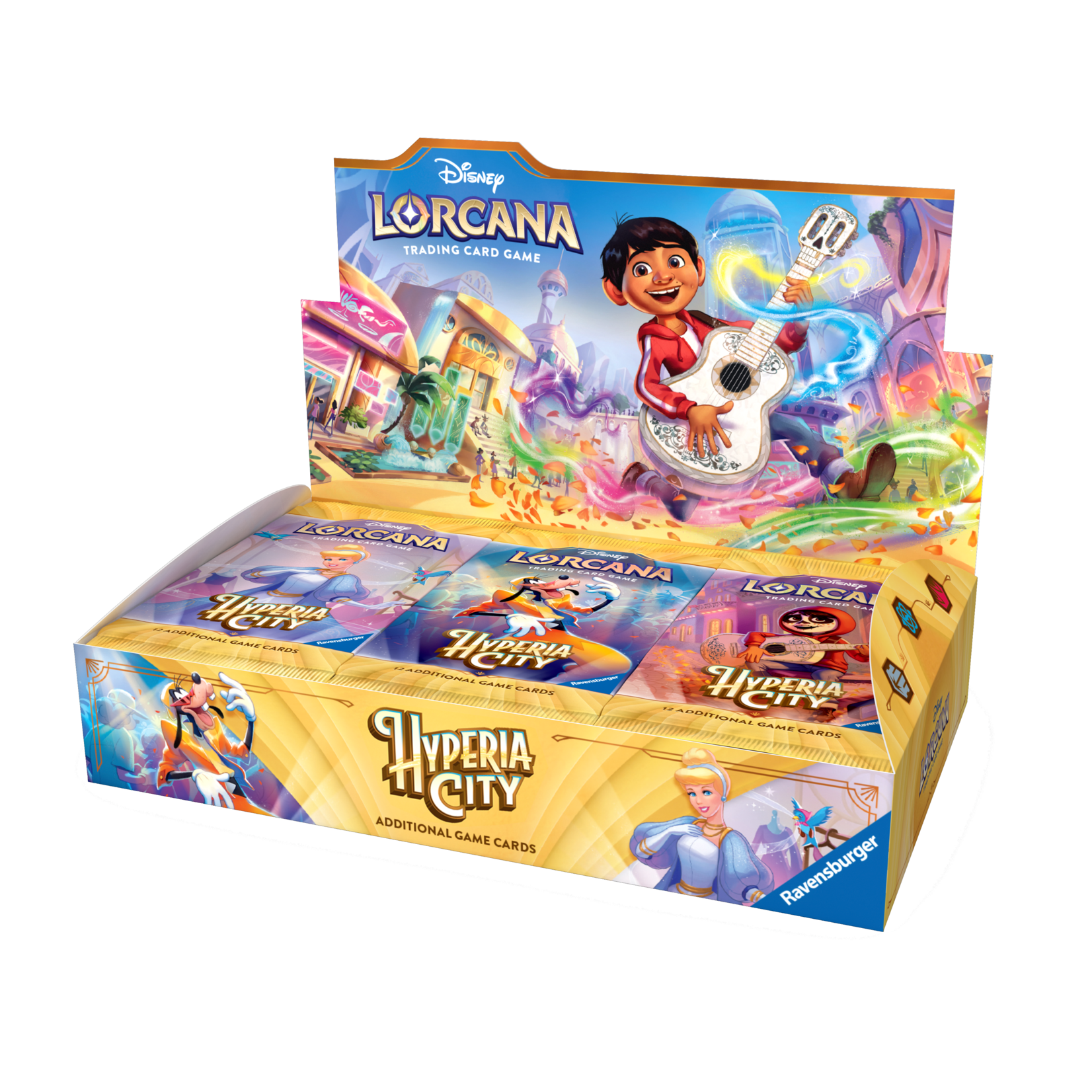 Ravensburger Disney Lorcana - Hyperia City - Booster Box (English)