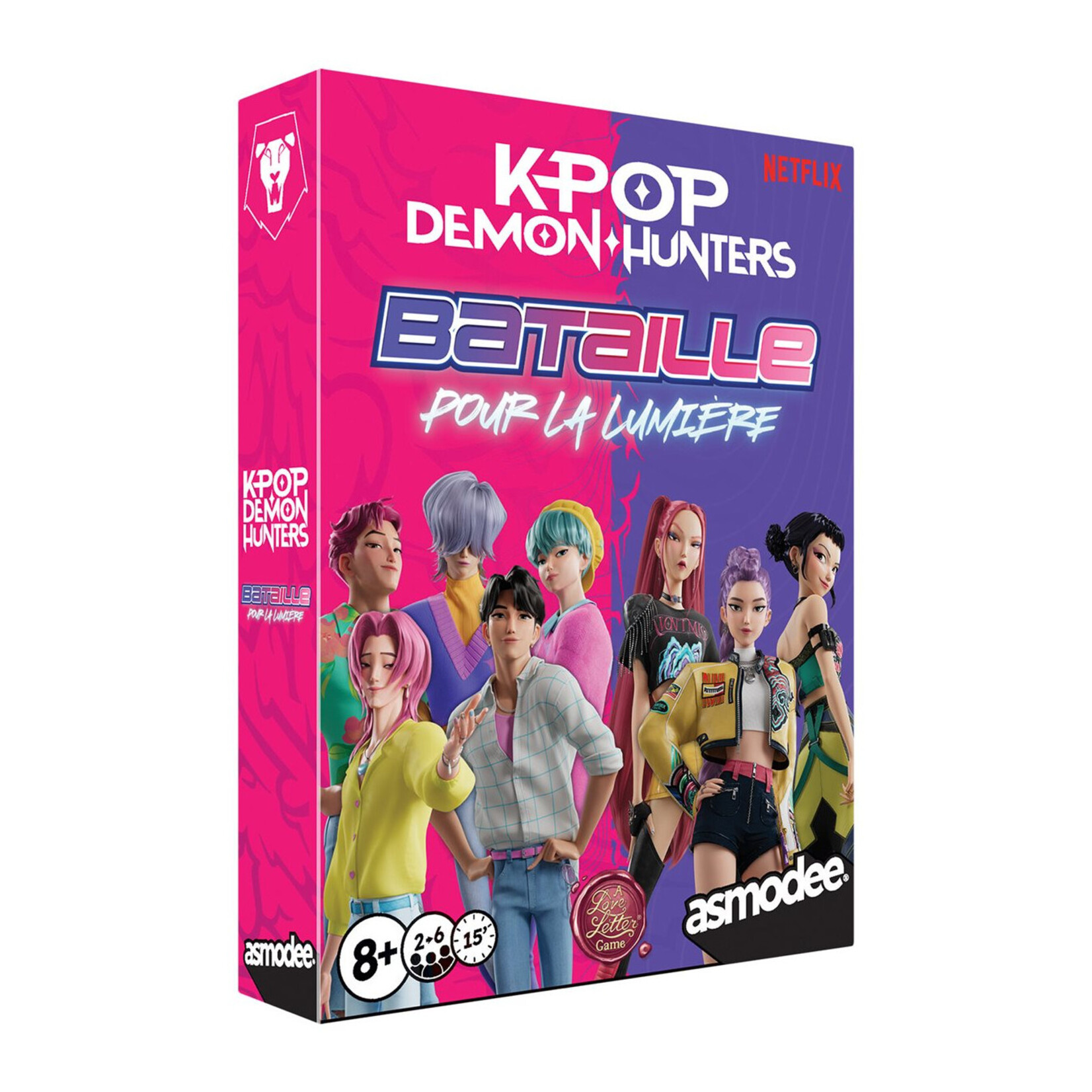 Z-Man Games KPop Demon Hunters - Battle for the Spotlight - Un jeu Love Letter