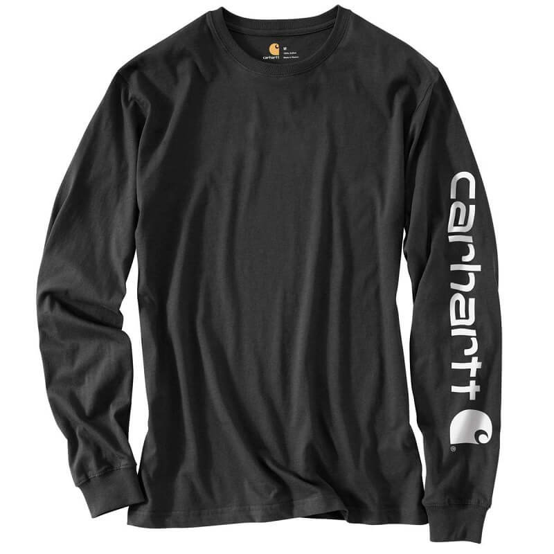 Loose Fit Long-Sleeve Pocket T-Shirt 