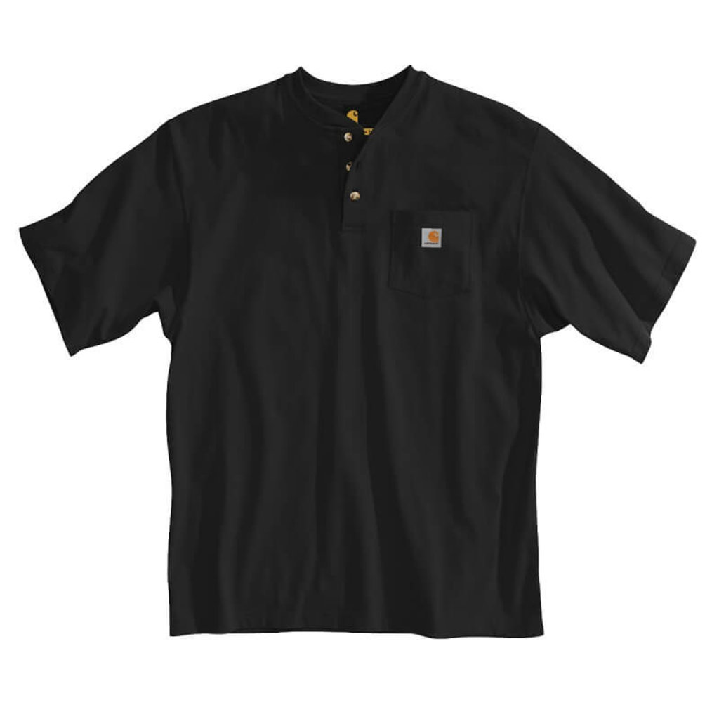 Carhartt K84 - Carhartt Men's Loose Fit Heavyweight Short-Sleeve Pocket Henley T-Shirt