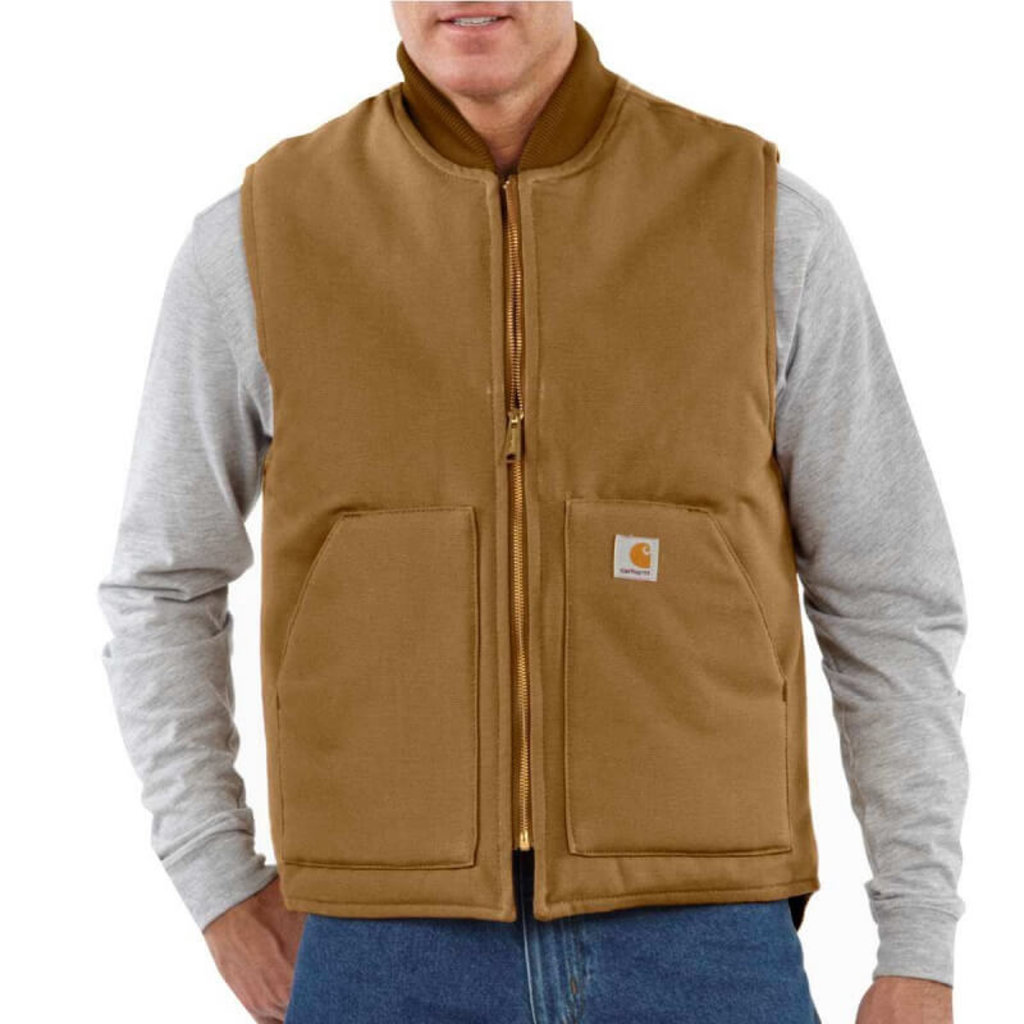 Carhartt V01 - Firm Duck Insulated Rib Collar Vest