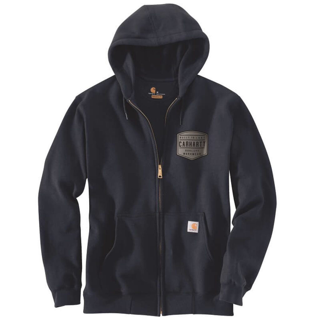 Carhartt 103868 - Midweight Chest Graphic Full-Zip Hooded Sweatshirt Closeout