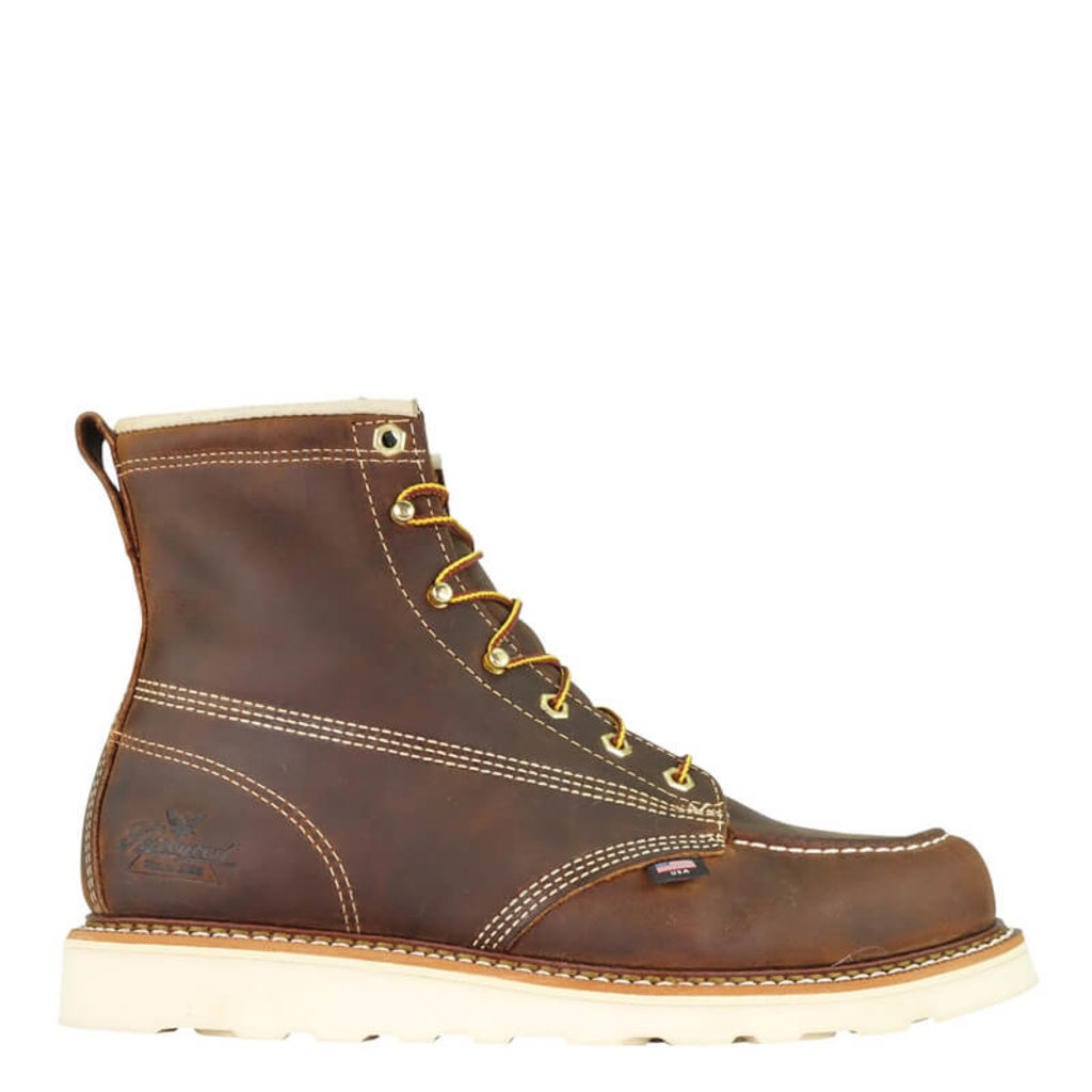 thorogood 6 inch moc toe