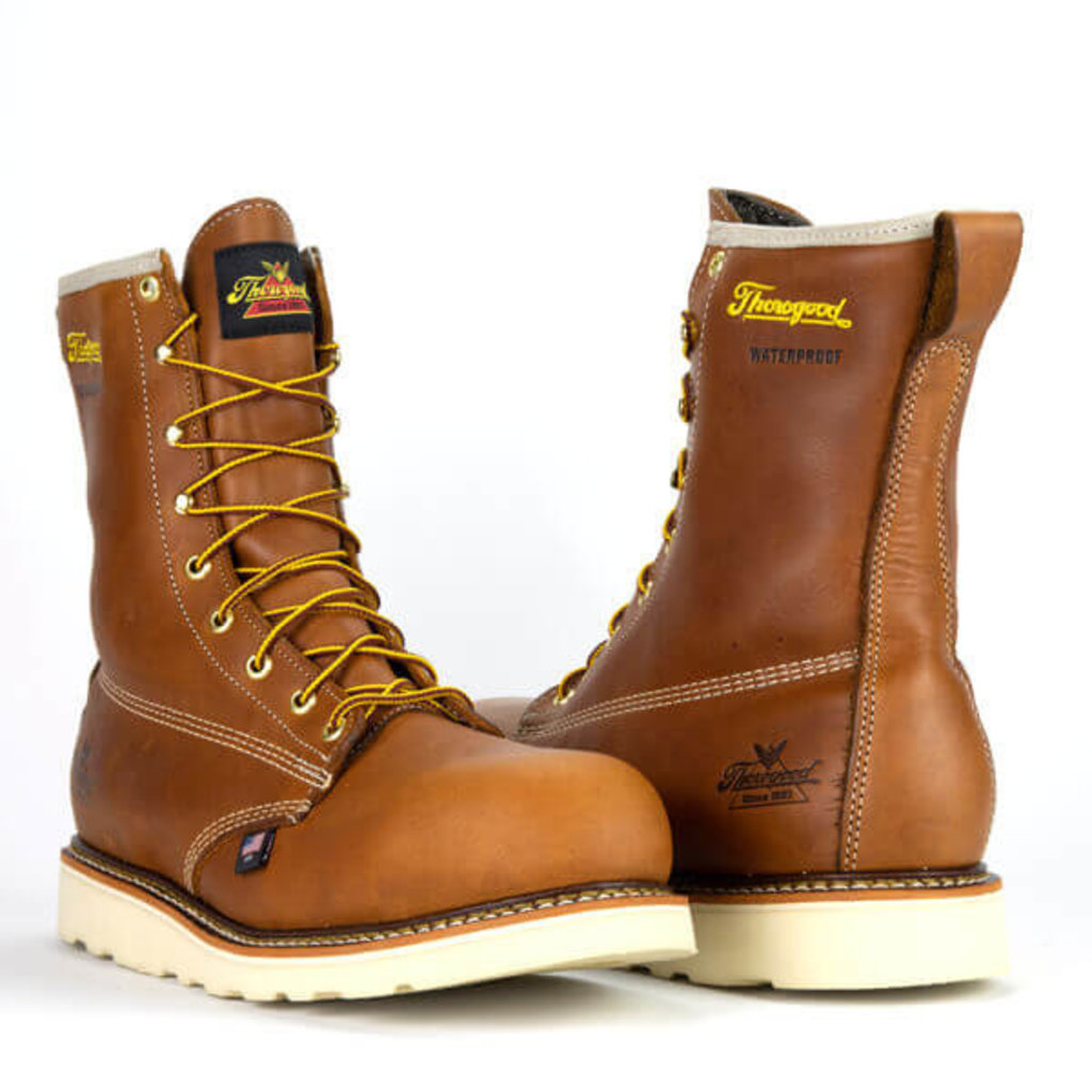thorogood round toe boots