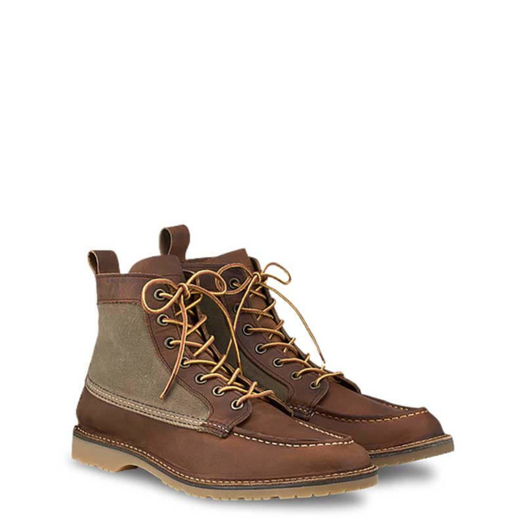 Red Wing Shoes Heritage 3335 - 6 -inch Weekender Canvas Moc Toe Boots