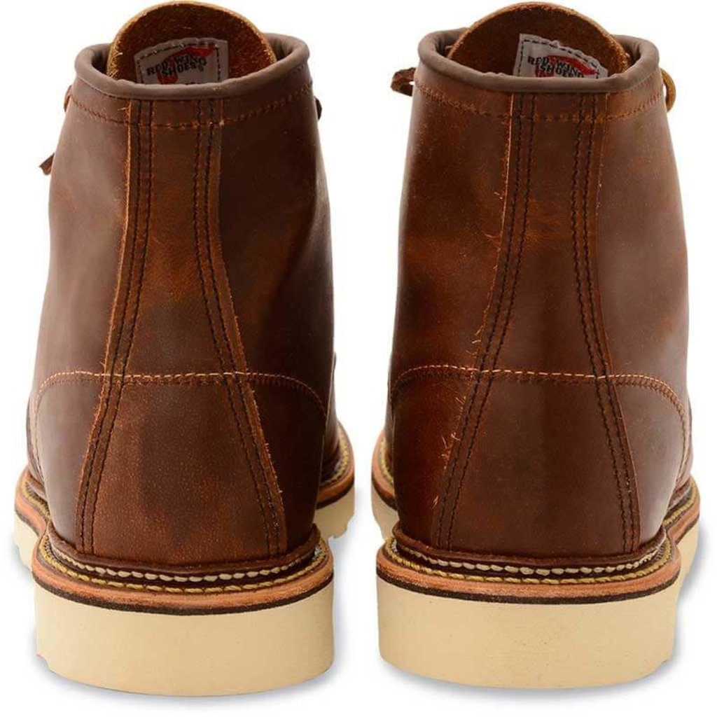 red wing 1907 heritage work 6 moc toe boot