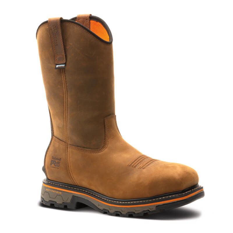 Timberland Pro True Grit Waterproof Composite-Toe Pull-On Boots