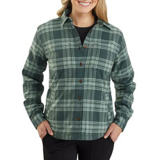 Carhartt 104518 - Carhartt Women's Rugged Flex Flannel Fleece Lined Plaid Shirt