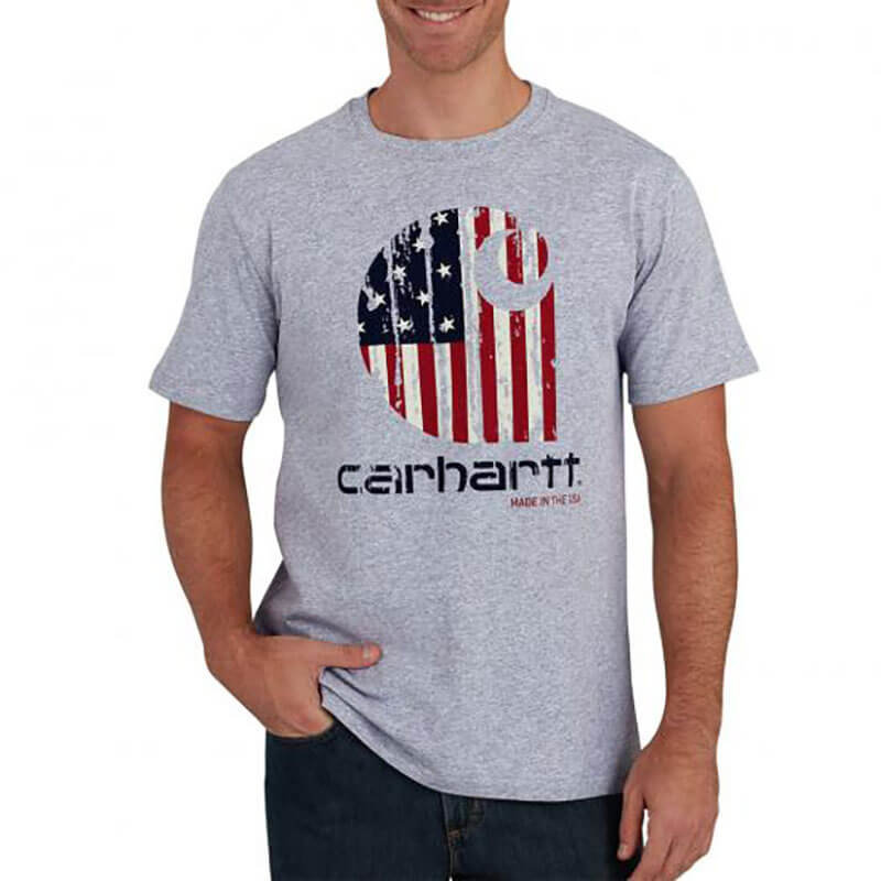 Carhartt 102562 - Lubbock Short Sleeve American Branded "C" Graphic T-Shirt