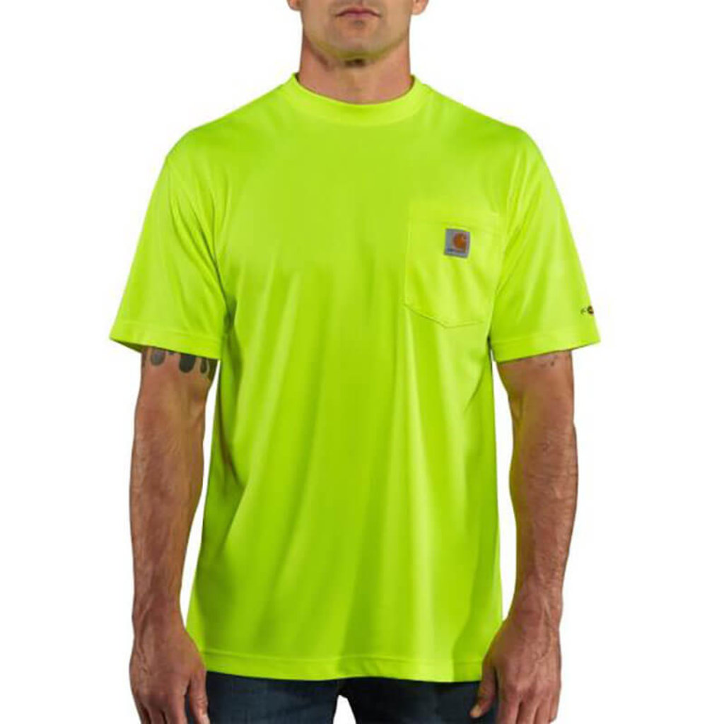 Carhartt 100493 - Carhartt Men's High-Visibility Force Color Enhanced Short-Sleeve T-Shirt