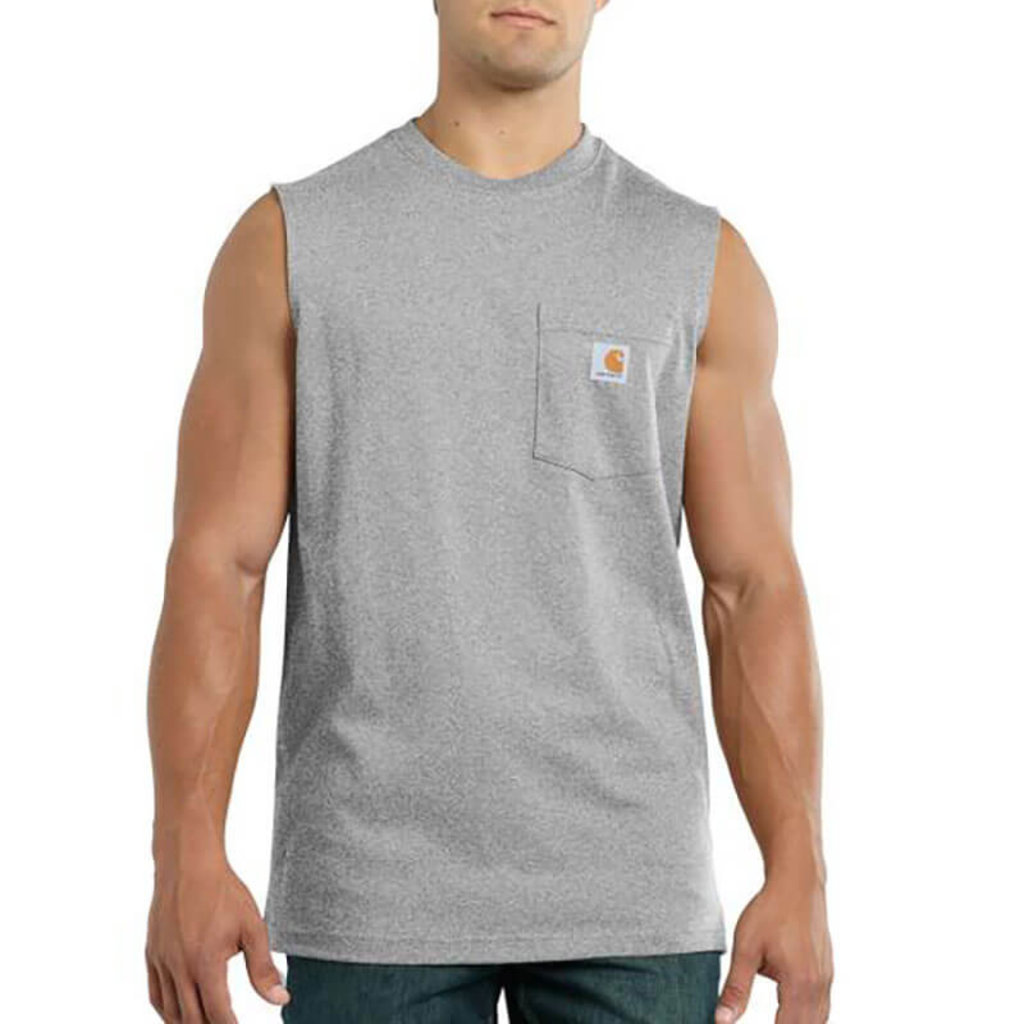 Carhartt Carhartt Men's Workwear Pocket Sleeveless T-Shirt - 100374-CLOSEOUT