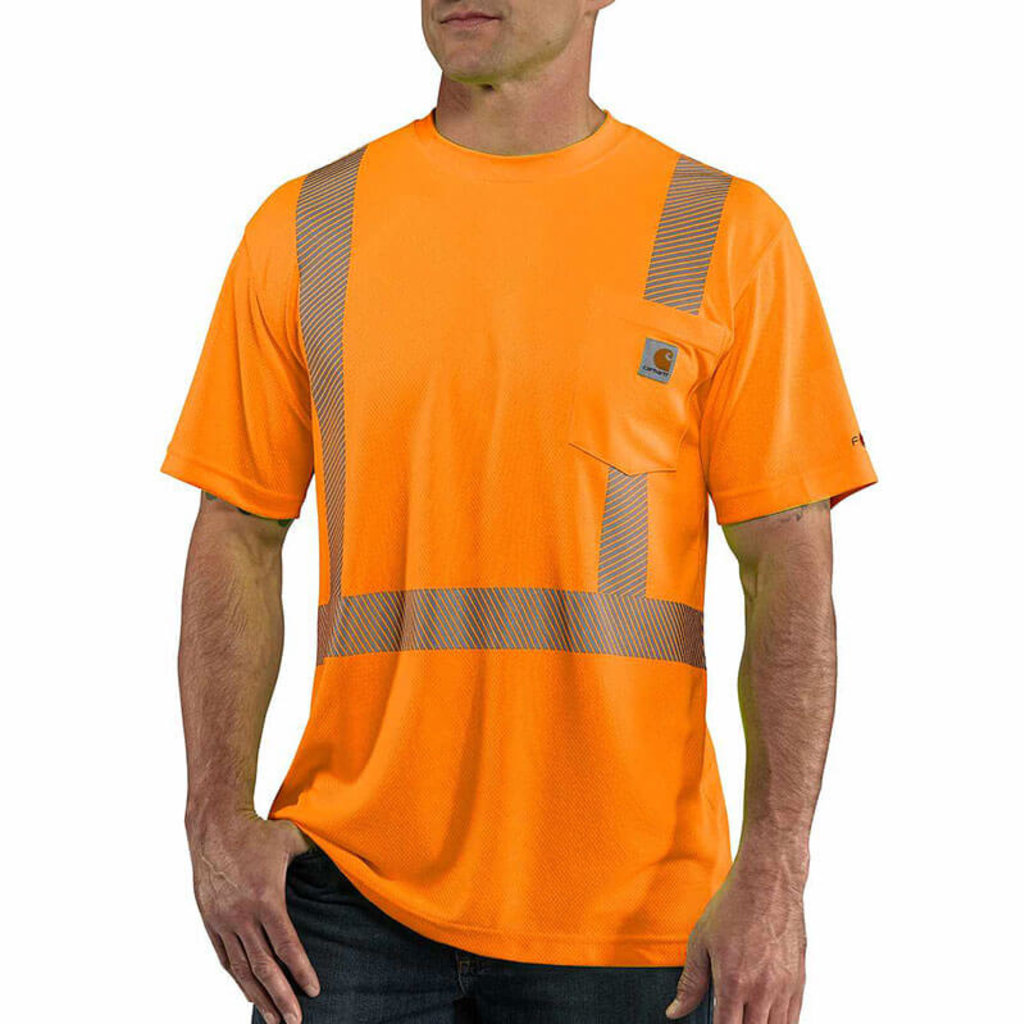 Carhartt 100495 - Carhartt Men's High-Visibility Force Short-Sleeve Class 2 T-Shirt