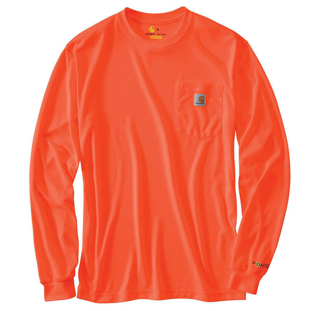 Carhartt 100494 - High-Visibility Force Color Enhanced Long-Sleeve T-Shirt