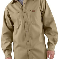 Carhartt Carhartt  Flannel Lined Canvas Shirt Jacket - S296 - CLOSEOUT