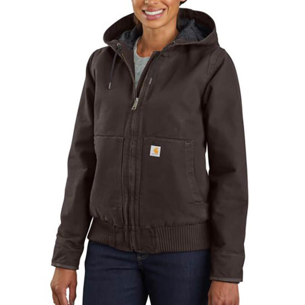 104053 - Carhartt Women's WJ130 Washed Duck Active Jac - Great Lakes ...