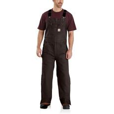 Carhartt 104031 - Loose Fit Washed Duck Insualted Bib Overalls