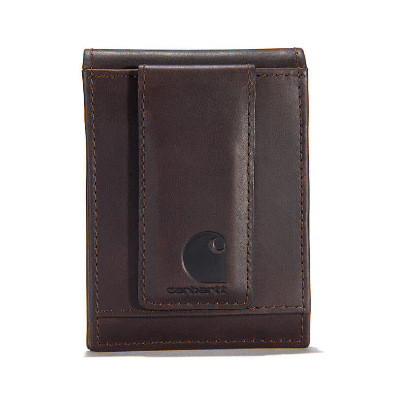 Carhartt Carhartt Men's Oil Tan Leather Front Pocket Wallet