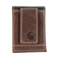 Carhartt Leather Two-Tone Front Pocket Wallet