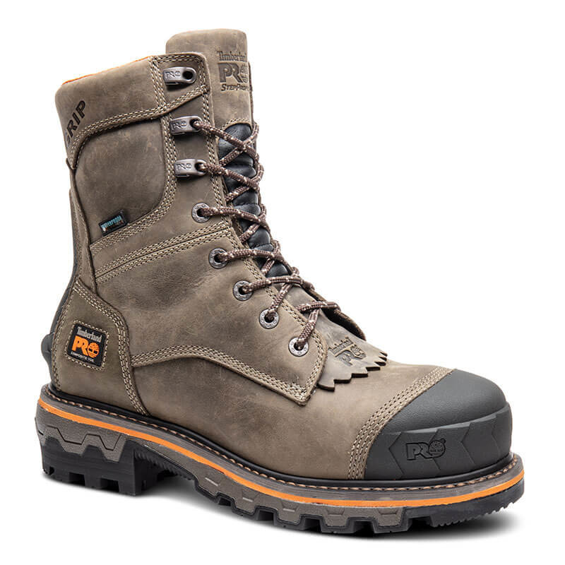 Timberland Pro A29G9214 - Timberland Pro Men's Boondock HD Logger Composite Toe Water Proof Work Boot