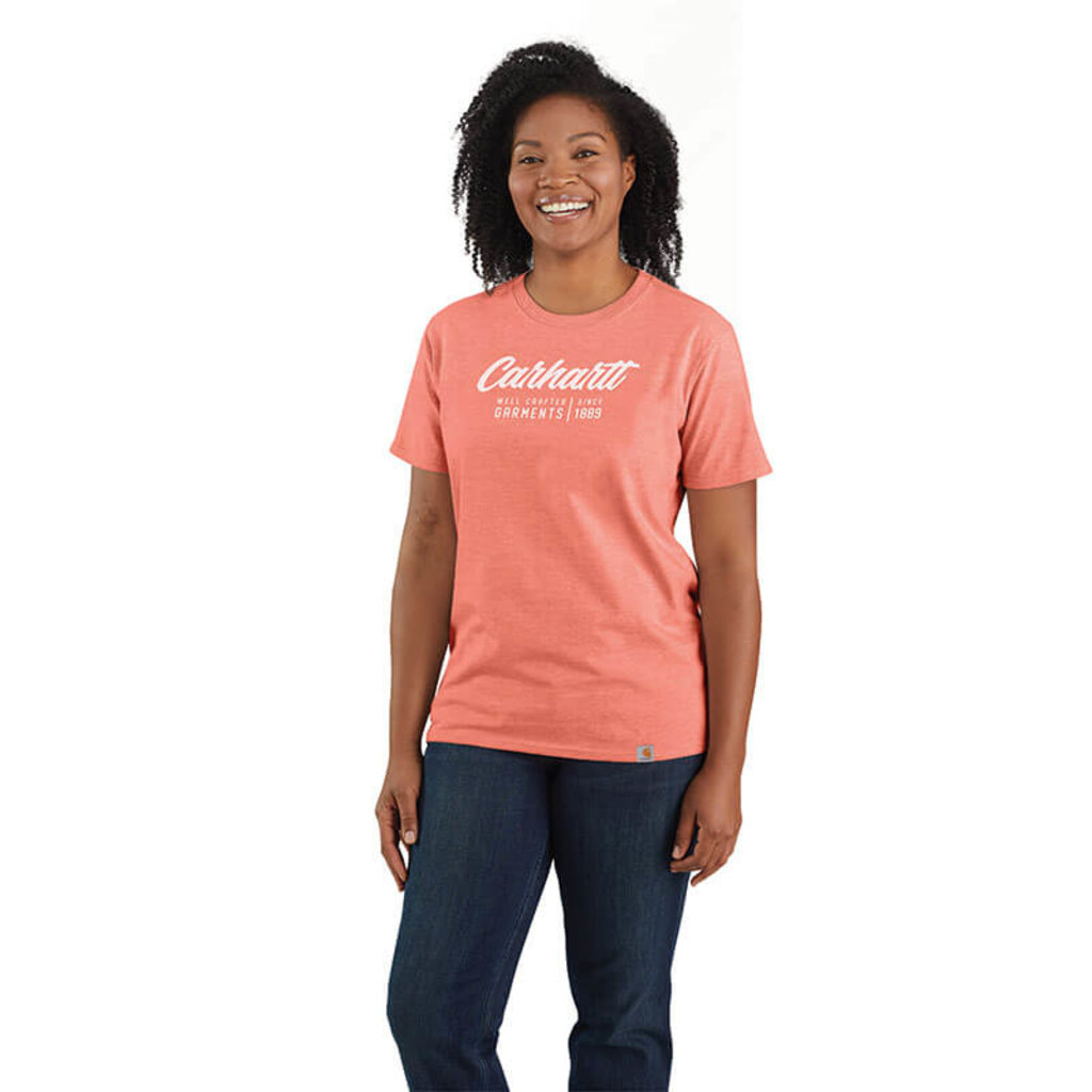 Carhartt Women's Loose Fit Heavyweight Crafted Graphic T-Shirt 105262 Great Lakes Work Wear
