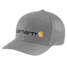 Carhartt 105353 - Rugged Flex® Fitted Canvas Mesh-Back Logo Graphic Cap