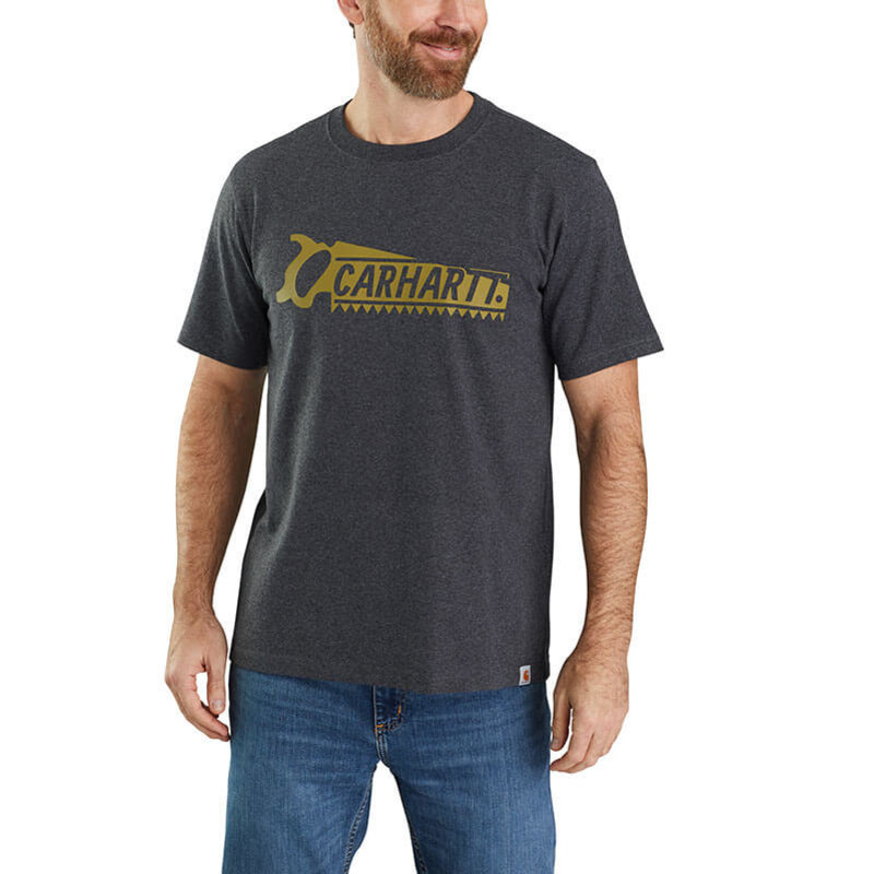 Carhartt 105181 - Relaxed Fit Heavyweight Short-Sleeve Saw Graphic T-Shirt