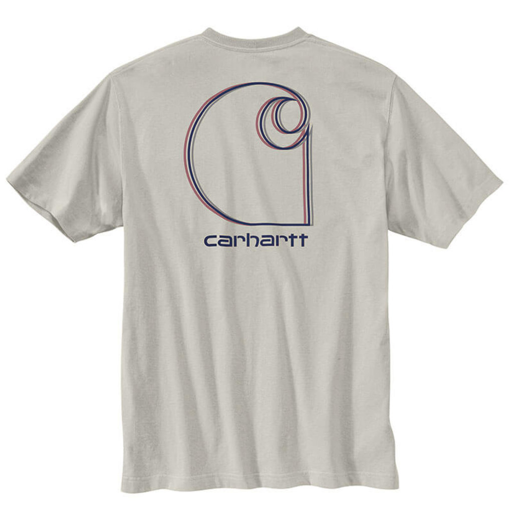 Carhartt 105179 - Relaxed Fit Heavyweight Short-Sleeve Pocket Logo Graphic T-Shirt