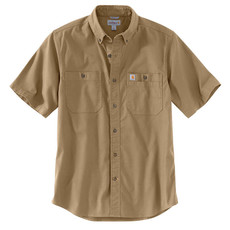 Carhartt 103555 - Rugged Flex Relaxed Fit Midweight Canvas Short-Sleeve Shirt